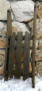 Antique Vintage Child's Torpedo Sled Hand Crafted 1910